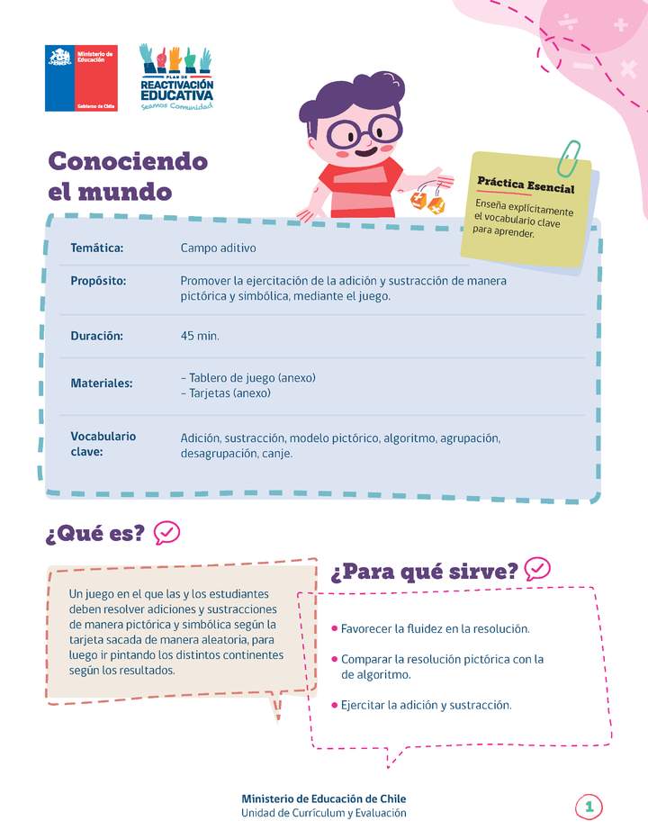 Conociendo el mundo