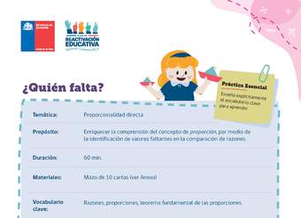 ¿Quién falta?