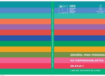 Español para personas no hispanoparlantes en EPJA 1. Libro del estudiante en clases