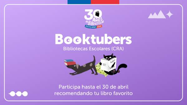 Ministerio de Educación invita a las y los estudiantes a celebrar el Mes del Libro convirtiéndose en un booktuber