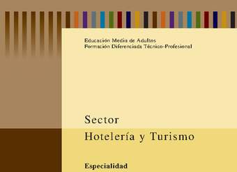 Educación Jóvenes y Adultos - TP - Servicios hoteleros - Sector Hotelería y turismo