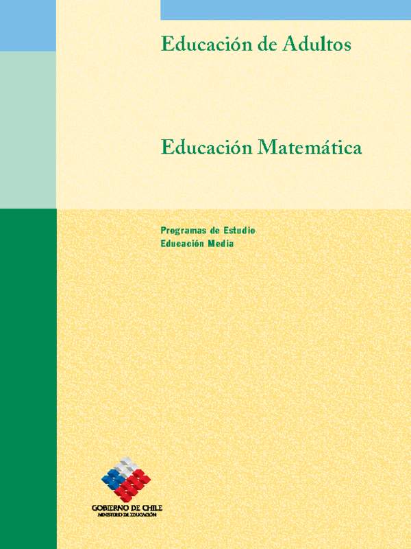 Educación Jóvenes y Adultos - TP - Niveles 1, 2 y 3 - Educación Matemáticas