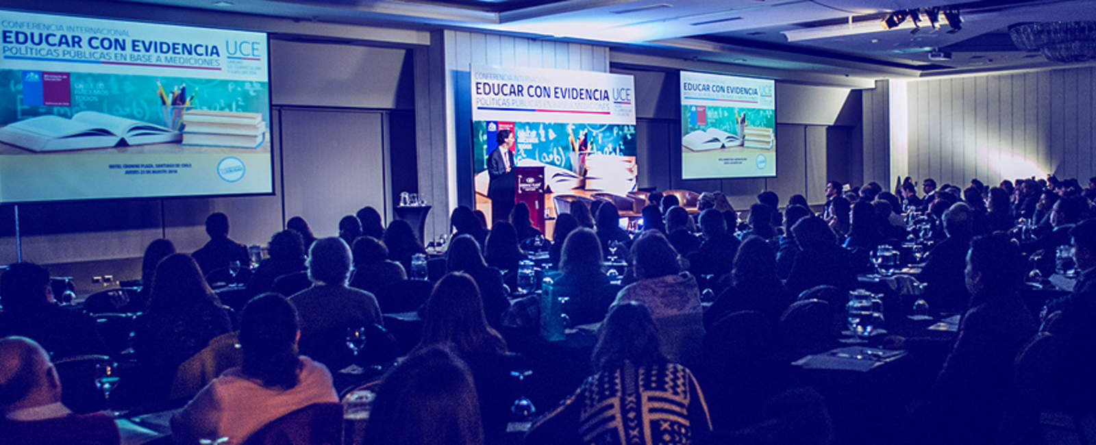 Imagen: Alta concurrencia en la Conferencia Internacional de Educación