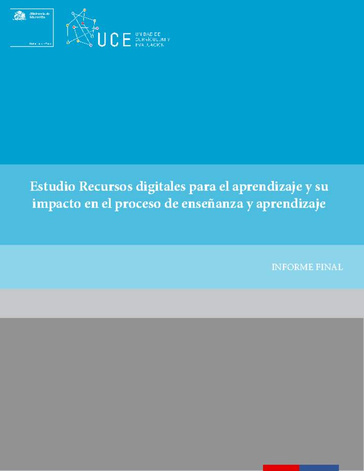 Estudio Recursos digitales para el aprendizaje y su impacto en el proceso de enseñanza y aprendizaje