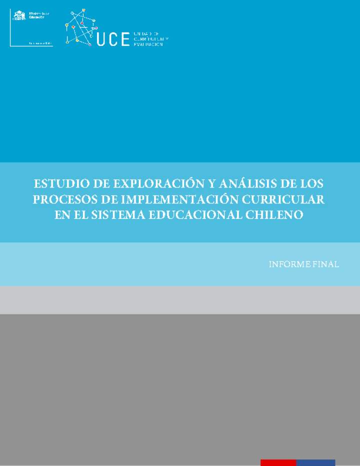 Análisis de los procesos de implementación curricular en el sistema educacional chileno