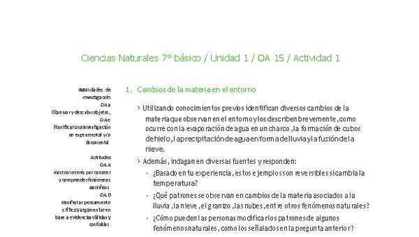 Ciencias Naturales 7° básico-Unidad 1-OA15-Actividad 1