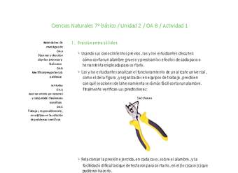 Ciencias Naturales 7° básico-Unidad 2-OA8-Actividad 1