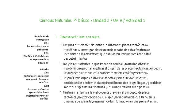 Ciencias Naturales 7° básico-Unidad 2-OA9-Actividad 1