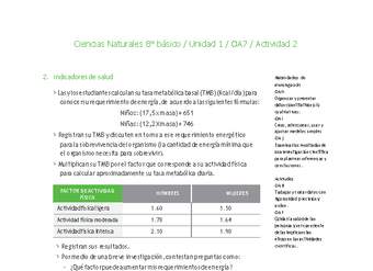 Ciencias Naturales 8° básico-Unidad 1-OA7-Actividad 2