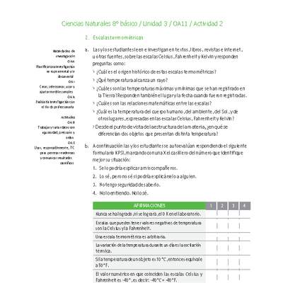 Ciencias Naturales 8° básico-Unidad 3-OA11-Actividad 2