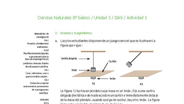 Ciencias Naturales 8° básico-Unidad 3-OA9-Actividad 2