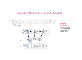 Matemática 7° básico -Unidad 2-OA 7-Actividad 2