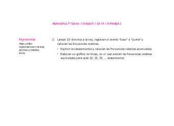 Matemática 7° básico -Unidad 4-OA 19-Actividad 2