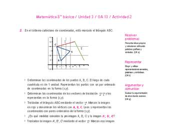 Matemática 8° básico -Unidad 3-OA 13-Actividad 2