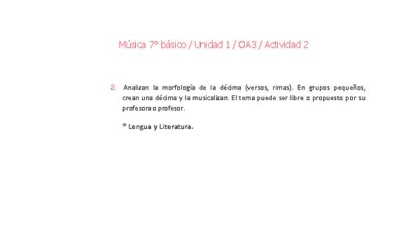 Música 7° básico-Unidad 1-OA3-Actividad 2