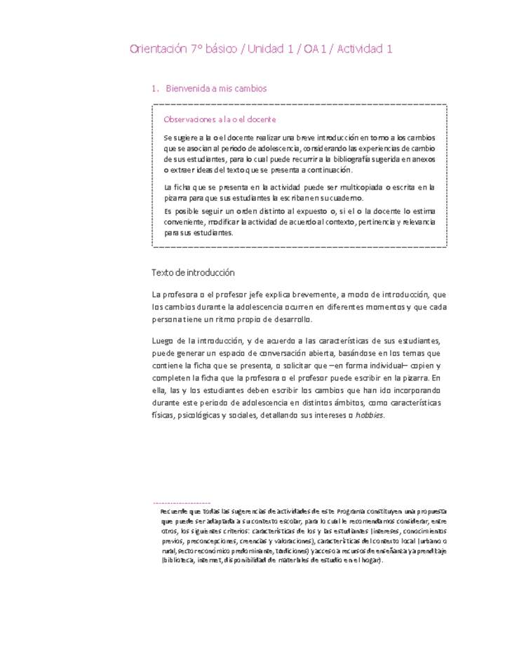 Orientación 7° básico-Unidad 1-OA1-Actividad 1