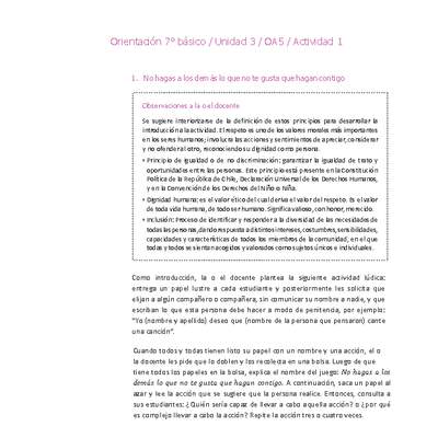 Orientación 7° básico-Unidad 3-OA5-Actividad 1