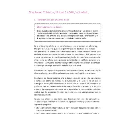 Orientación 7° básico-Unidad 3-OA6-Actividad 1