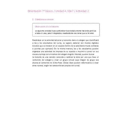 Orientación 7° básico-Unidad 4-OA7-Actividad 2