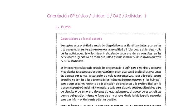 Orientación 8° básico-Unidad 1-OA2-Actividad 1