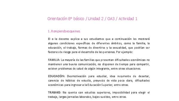 Orientación 8° básico-Unidad 2-OA3-Actividad 1