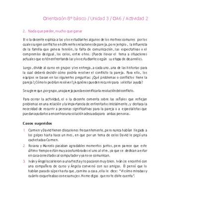 Orientación 8° básico-Unidad 3-OA6-Actividad 2