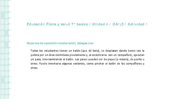 Educación Física 7° básico-Unidad 4-OA1;2-Actividad 1