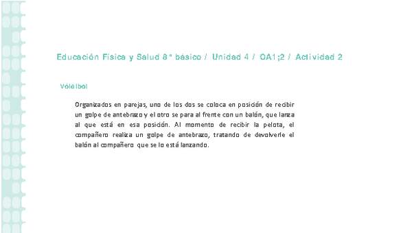 Educación Física 8° básico-Unidad 4-OA1;2-Actividad 2