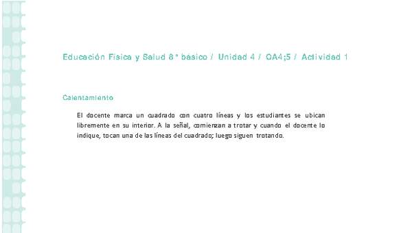 Educación Física 8° básico-Unidad 4-OA4;5-Actividad 1