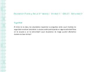 Educación Física 8° básico-Unidad 4-OA4;5-Actividad 2