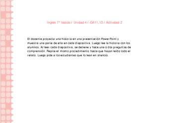 Inglés 7° básico-Unidad 4-OA11;13-Actividad 2