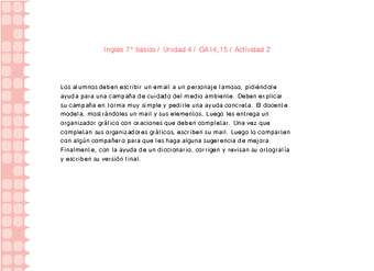 Inglés 7° básico-Unidad 4-OA14;15-Actividad 2