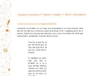 Lengua y Literatura 7° básico-Unidad 1-OA19-Actividad 2