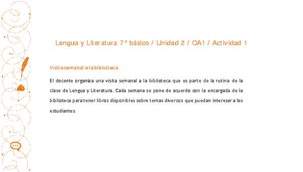 Lengua y Literatura 7° básico-Unidad 2-OA1-Actividad 1