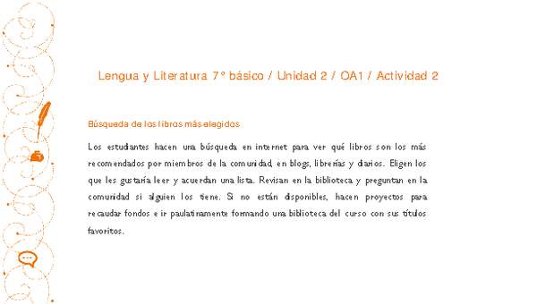 Lengua y Literatura 7° básico-Unidad 2-OA1-Actividad 2