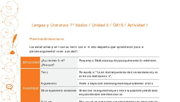 Lengua y Literatura 7° básico-Unidad 2-OA15-Actividad 1