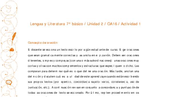 Lengua y Literatura 7° básico-Unidad 2-OA16-Actividad 1