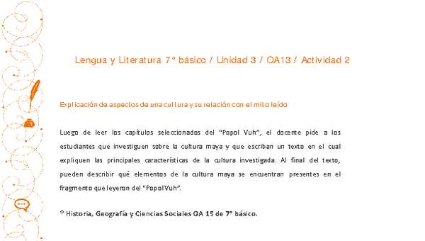 Lengua y Literatura 7° básico-Unidad 3-OA13-Actividad 2