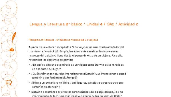 Lengua y Literatura 8° básico-Unidad 4-OA2-Actividad 2