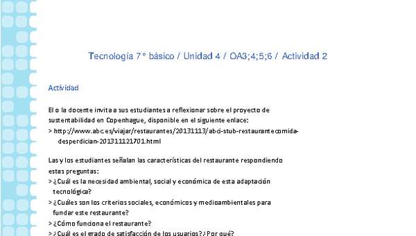 Tecnología 7° básico-Unidad 4-OA3;4;5;6-Actividad 2