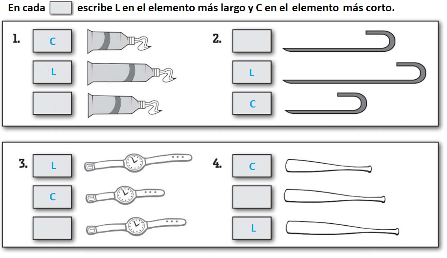 Respuesta Ordenando longitudes