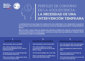 Perfiles de consumo en la adolescencia: la necesidad de una intervención temprana