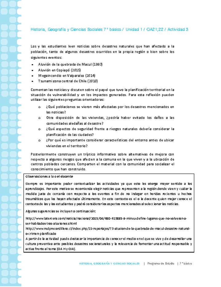 Historia 7° básico-Unidad 1-OA21;22-Actividad 3