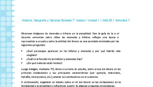 Historia 7° básico-Unidad 1-OA3;23-Actividad 7