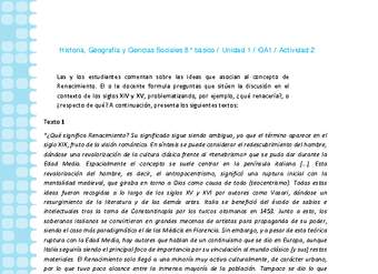 Historia 8° básico-Unidad 1-OA1-Actividad 2