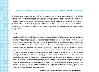 Historia 8° básico-Unidad 1-OA3-Actividad 2