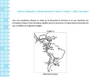 Historia 8° básico-Unidad 1-OA6-Actividad 1
