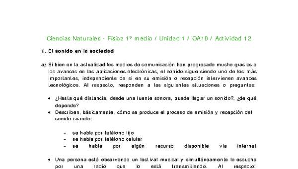 Ciencias Naturales 1 medio-Unidad 1-OA10-Actividad 12