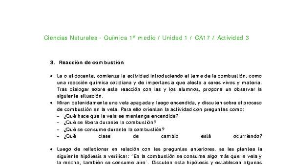 Ciencias Naturales 1 medio-Unidad 1-OA17-Actividad 3
