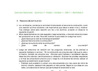 Ciencias Naturales 1 medio-Unidad 1-OA17-Actividad 3